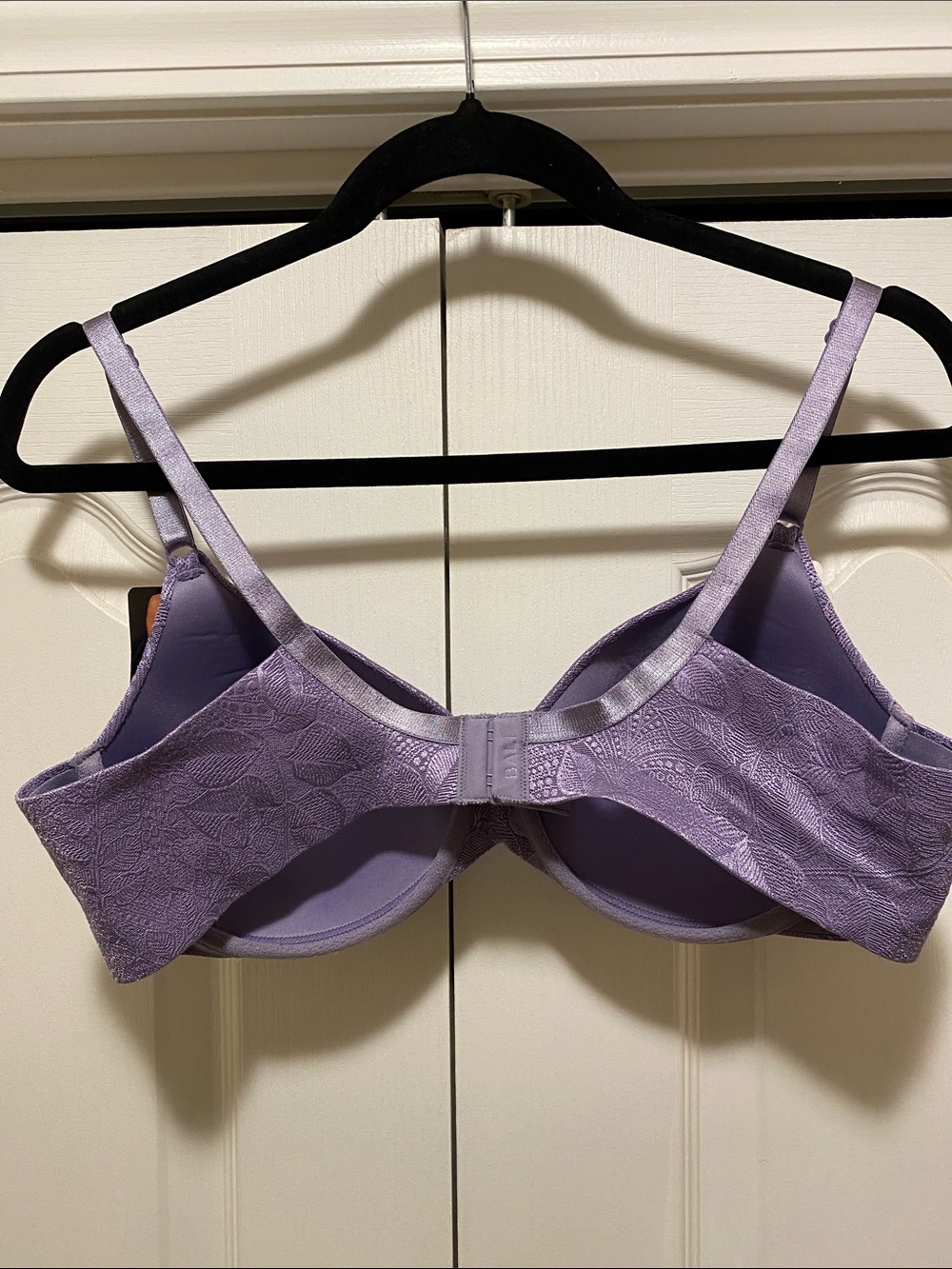 Bali Lavender Lace Full Coverage T-Shirt Bra - Picture 5 of 8